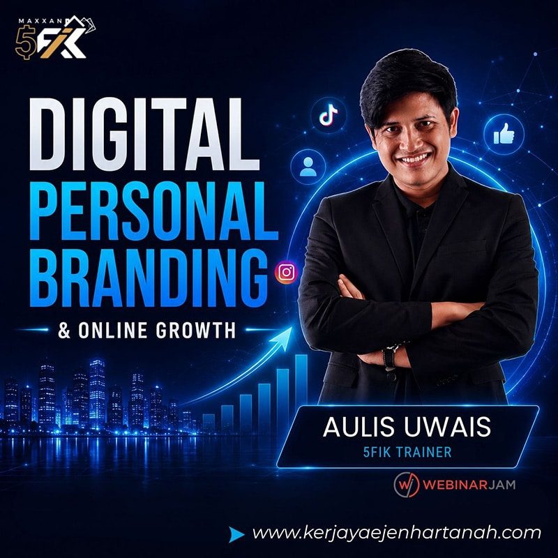 Poster Digital Personal Branding & Online Growth