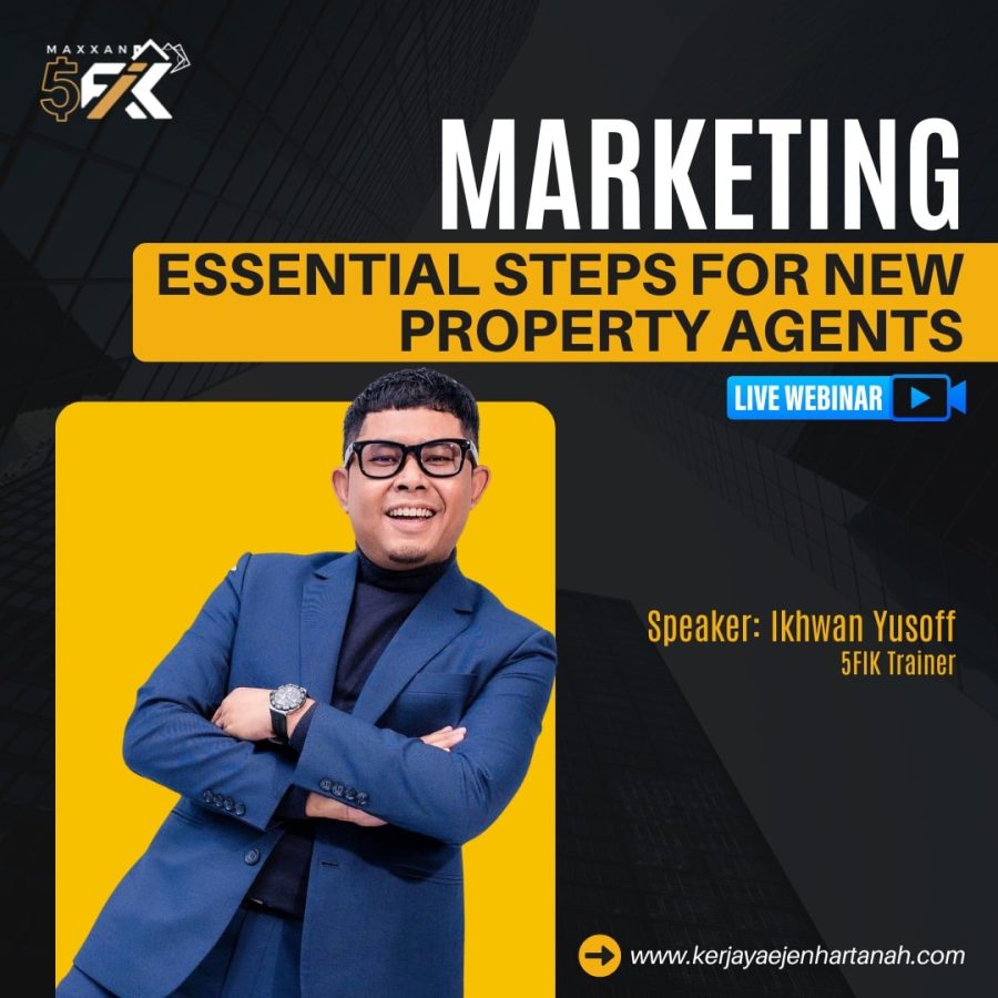 Poster Essential Steps For New Property Agents