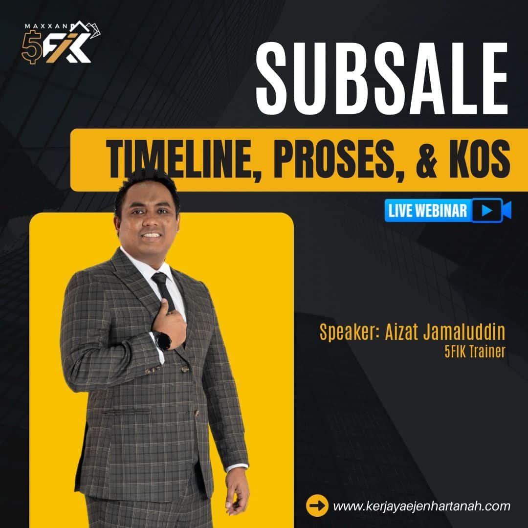 Poster Subsale - Timeline, Proses & Kos
